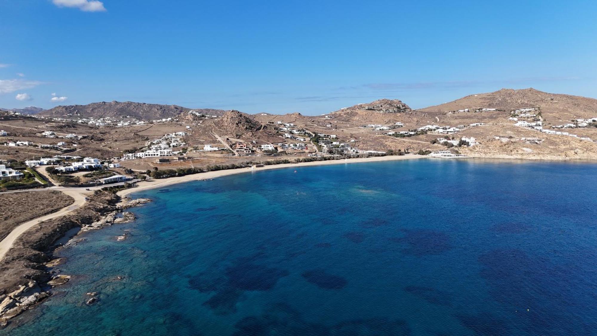 Blue Eye Grand Villa Mykonos Kalafati Exteriör bild
