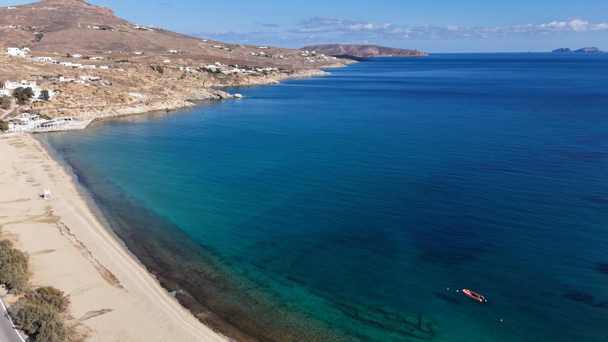 Blue Eye Grand Villa Mykonos Kalafati Exteriör bild