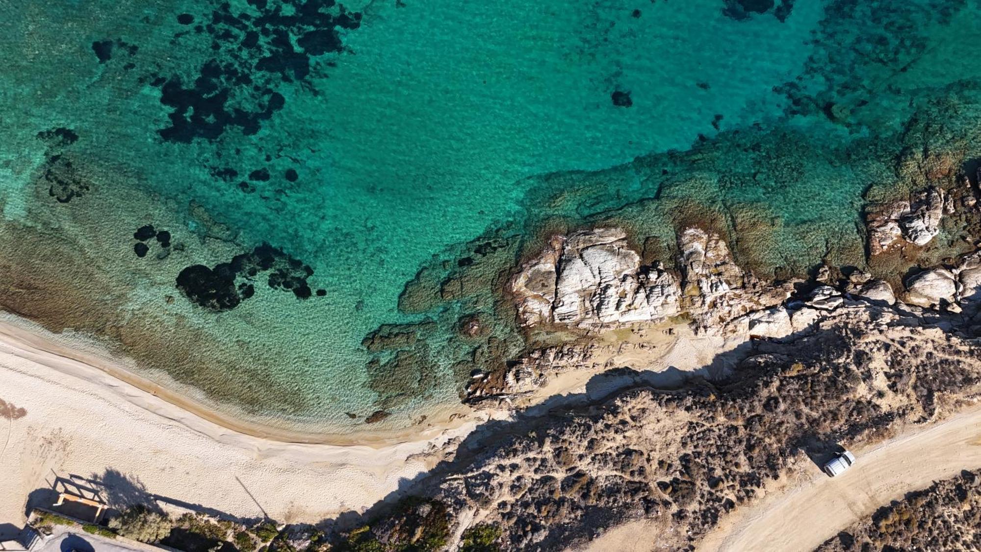 Blue Eye Grand Villa Mykonos Kalafati Exteriör bild