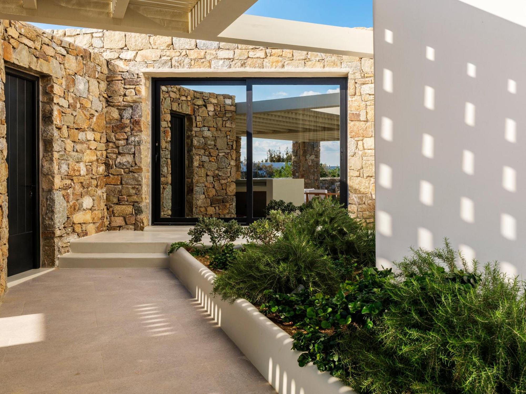 Blue Eye Grand Villa Mykonos Kalafati Exteriör bild