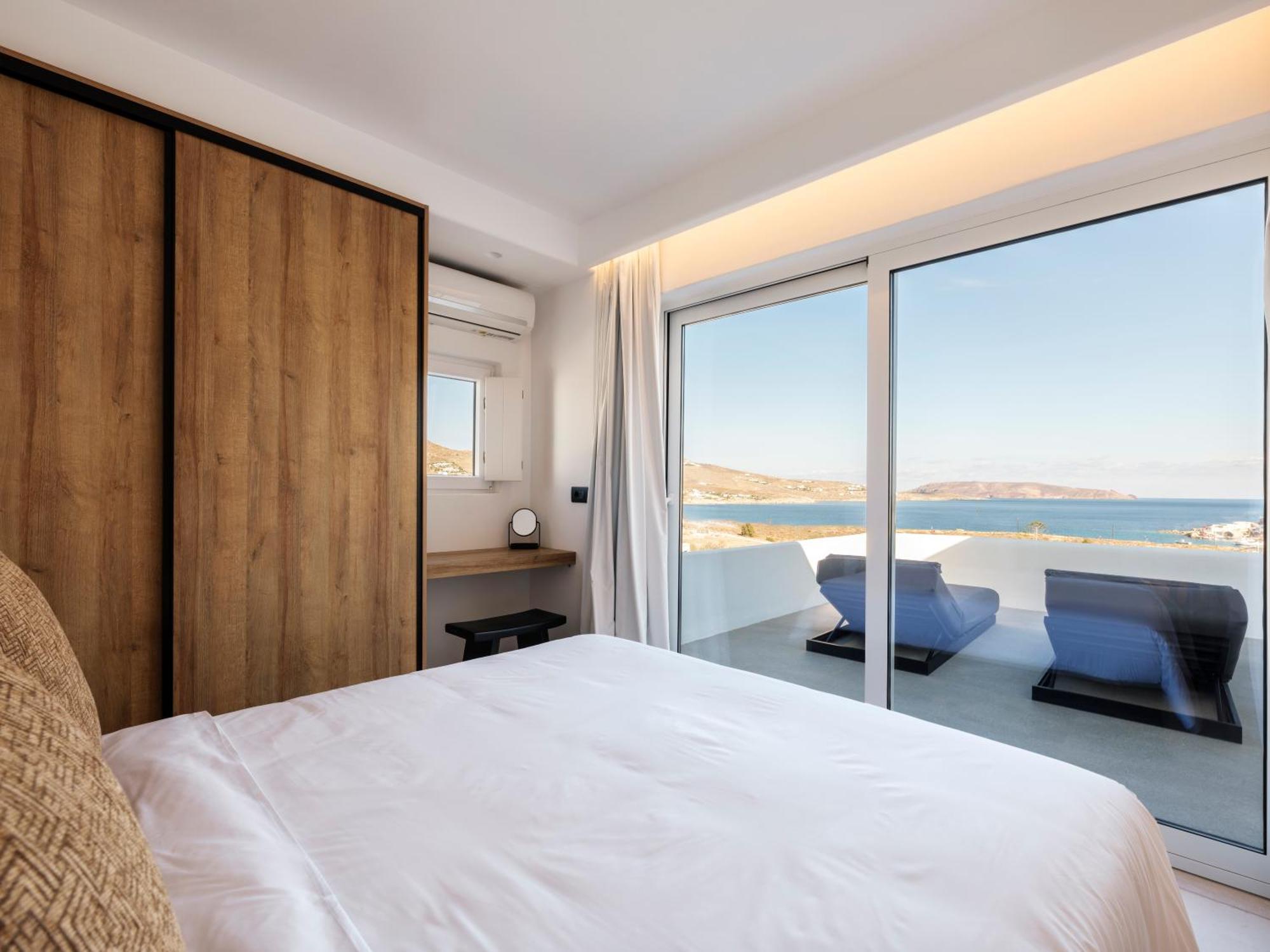 Blue Eye Grand Villa Mykonos Kalafati Exteriör bild