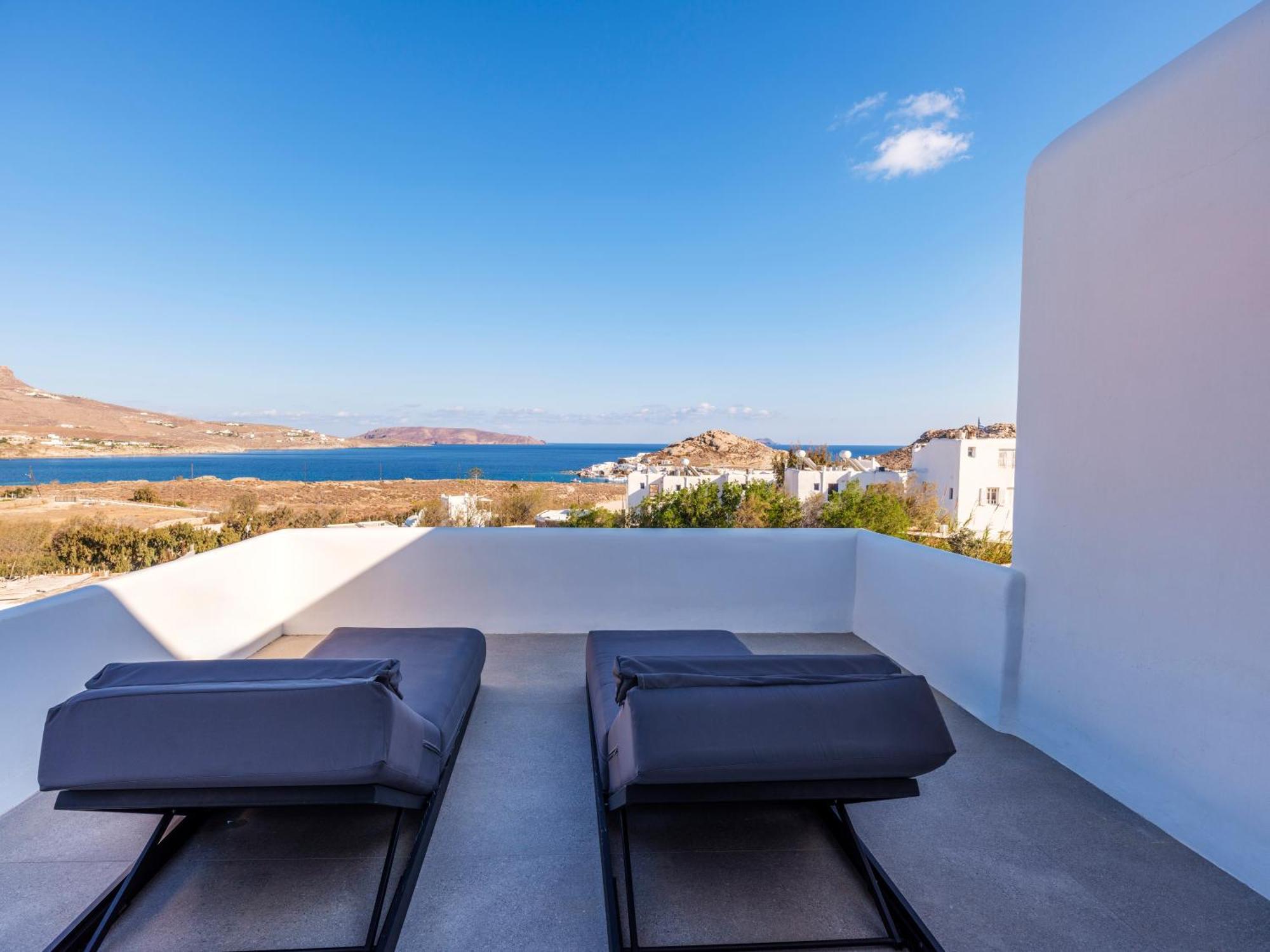 Blue Eye Grand Villa Mykonos Kalafati Exteriör bild